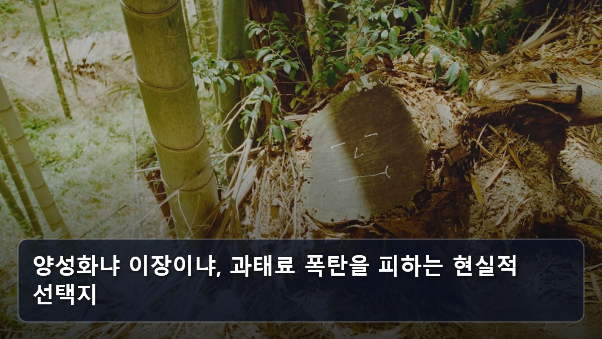 양성화냐 이장이냐, 과태료 폭탄을 피하는 현실적 선택지 관련 이미지