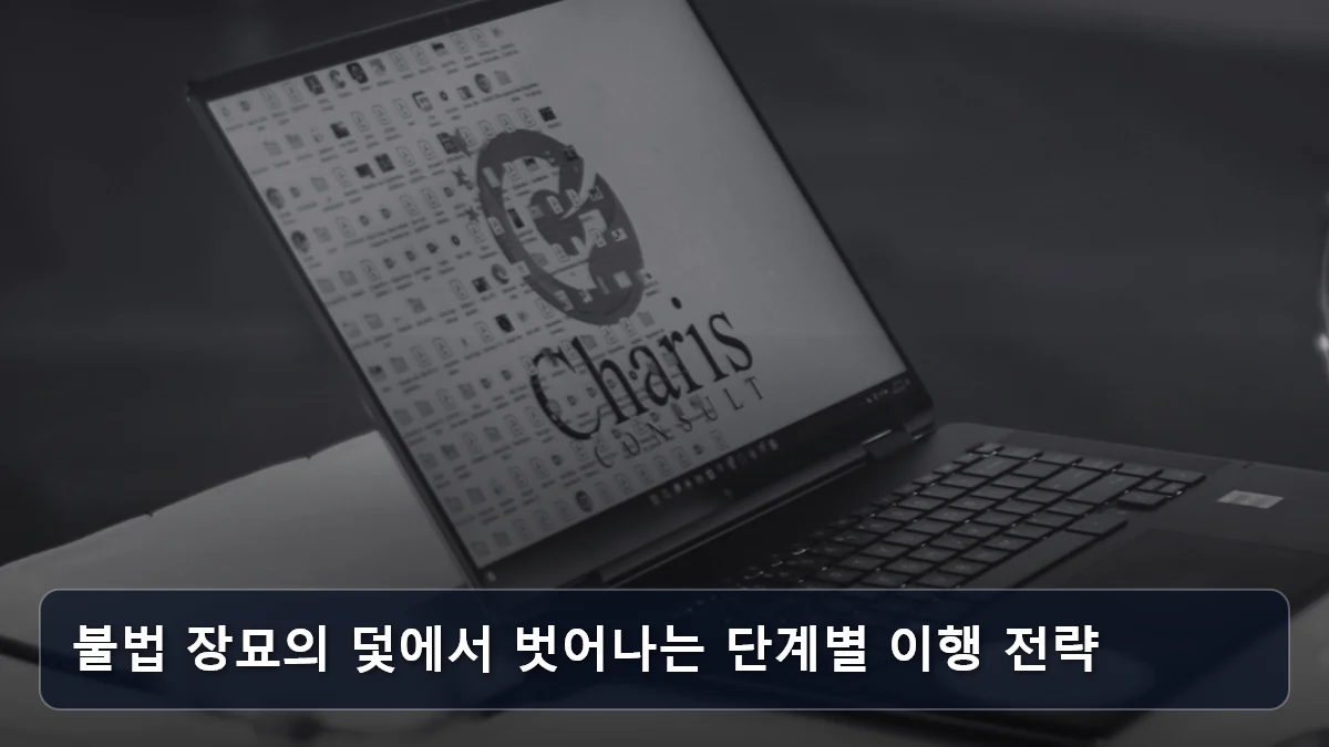 불법 장묘의 덫에서 벗어나는 단계별 이행 전략 관련 이미지