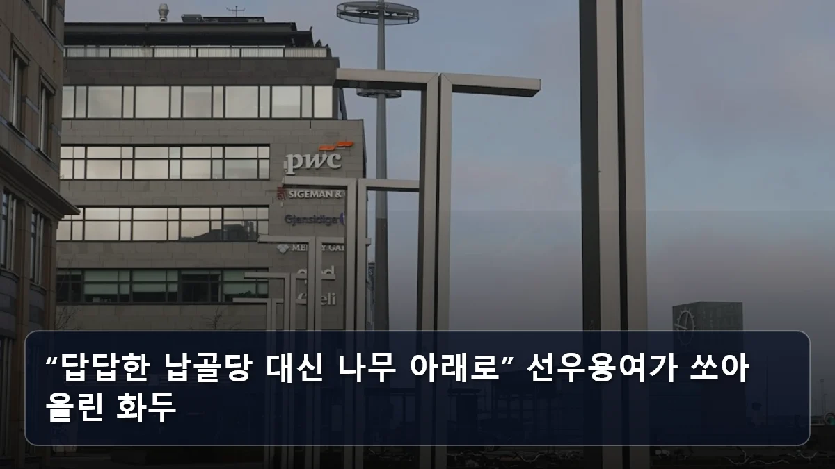 “답답한 납골당 대신 나무 아래로” 선우용여가 쏘아 올린 화두 관련 이미지