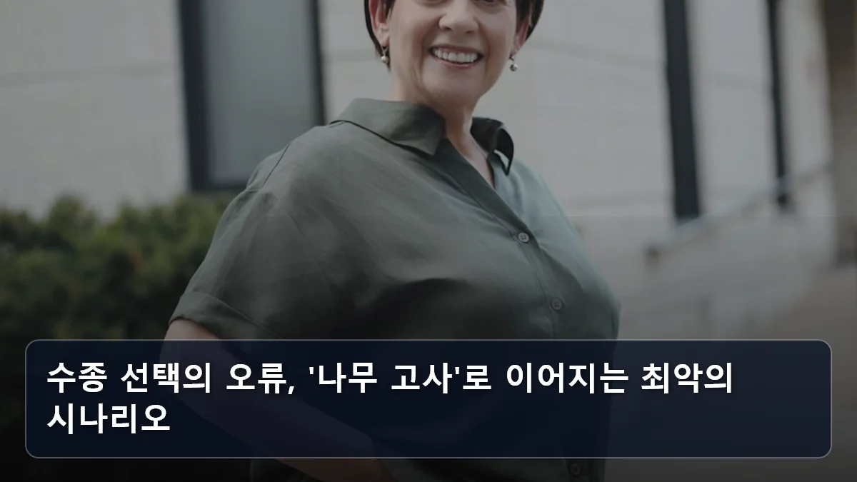 수종 선택의 오류, '나무 고사'로 이어지는 최악의 시나리오 관련 이미지